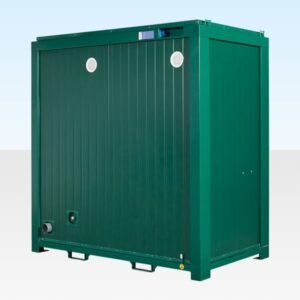 1+1 double mains toilet 8ft x 5ft (green)