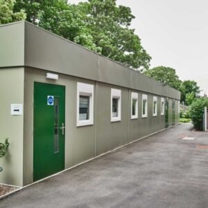 (3 bay) compliant modular building
