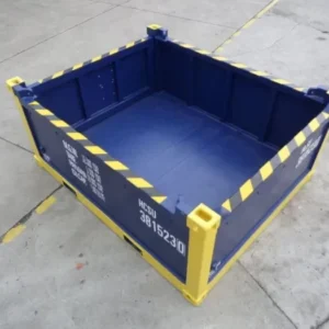 10ft dnv 2.7 1 half height open top containers