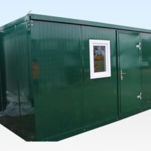 4.3m x 2.3m flat packed office cabin