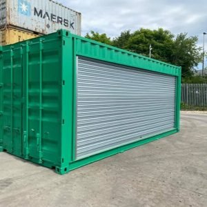 Home 20ft roller shutter conversion container