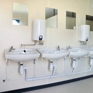 4+1 steel toilet cabin 20ft x 9ft