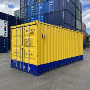 Home 20ft modified one trip containers – custom build