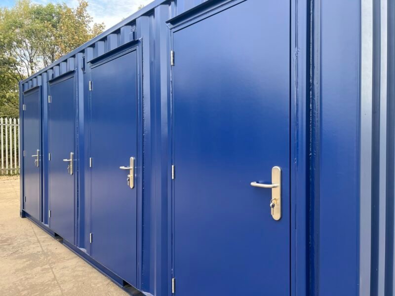 20ft shipping container multi unit storage solution 20ft shipping container multi unit storage solution