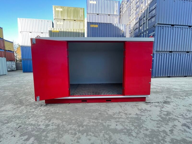 4m x 2m insulated coshh flat pack storage unit 4m x 2m insulated coshh flat pack storage unit