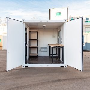 Home 10ft custom workshop/office shipping container