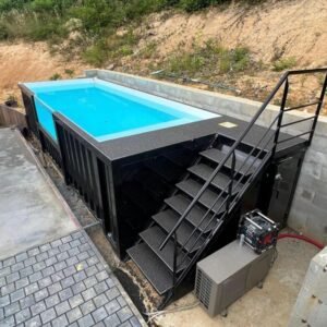 20 ft container pool