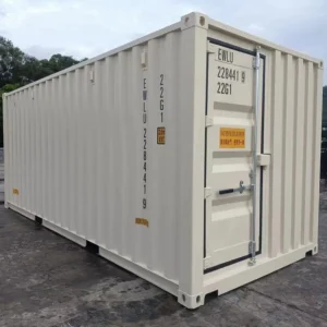 Home 20ft one trip shipping container – triple door access (double + single door)
