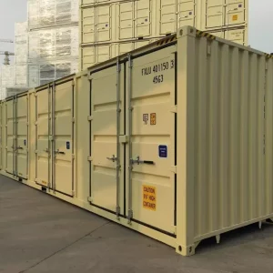 Home 40ft hc open side container with 4 doors – one trip