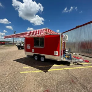 14 ft fully equipped food trailer ready for cooking
