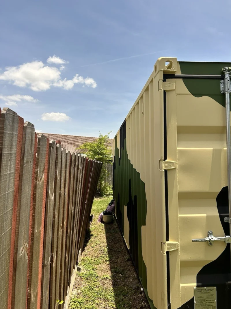 20ft camouflage storage container – wind & water tight 20ft camouflage storage container – wind & water tight