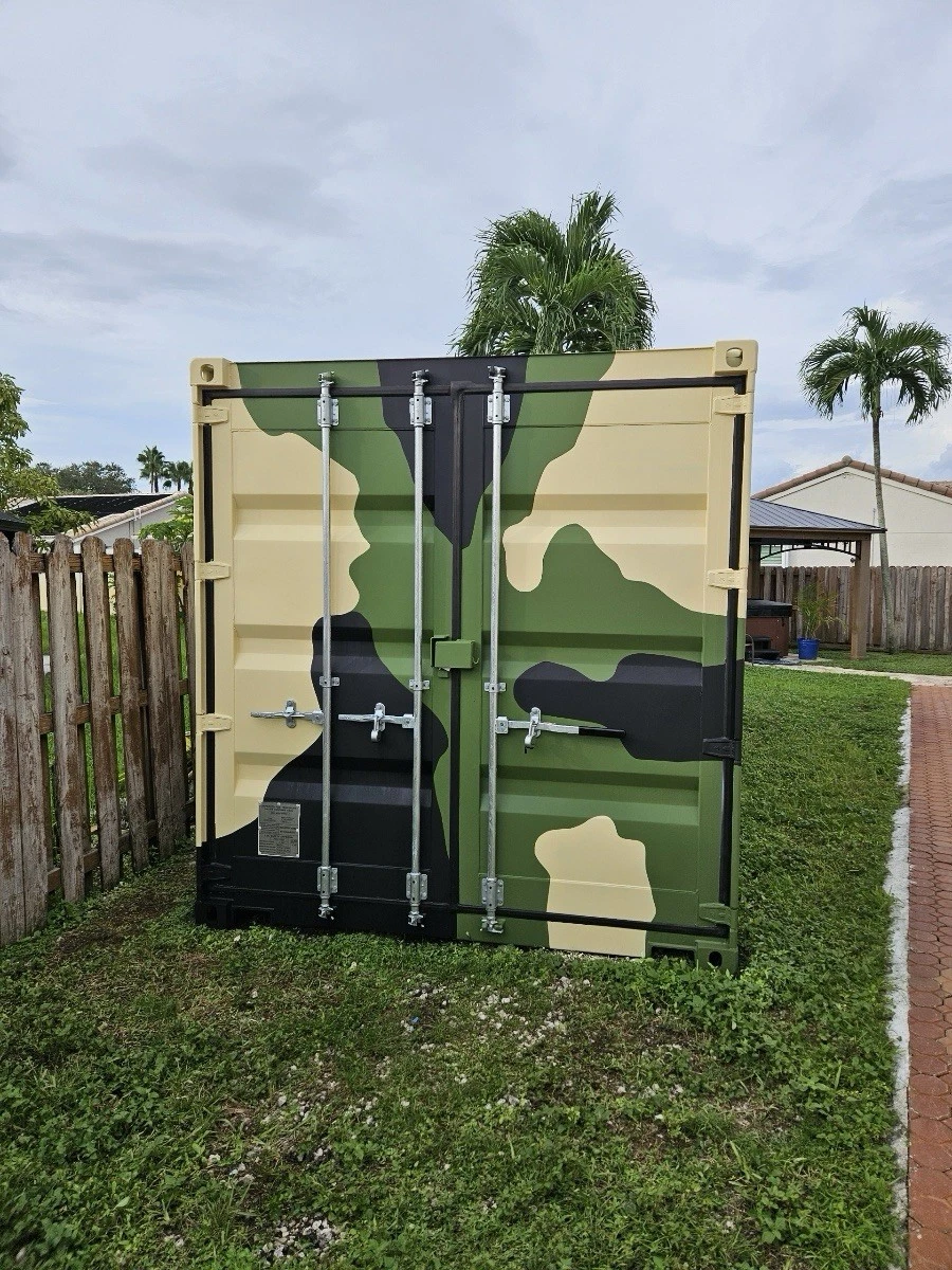 20ft camouflage storage container – wind & water tight 20ft camouflage storage container – wind & water tight